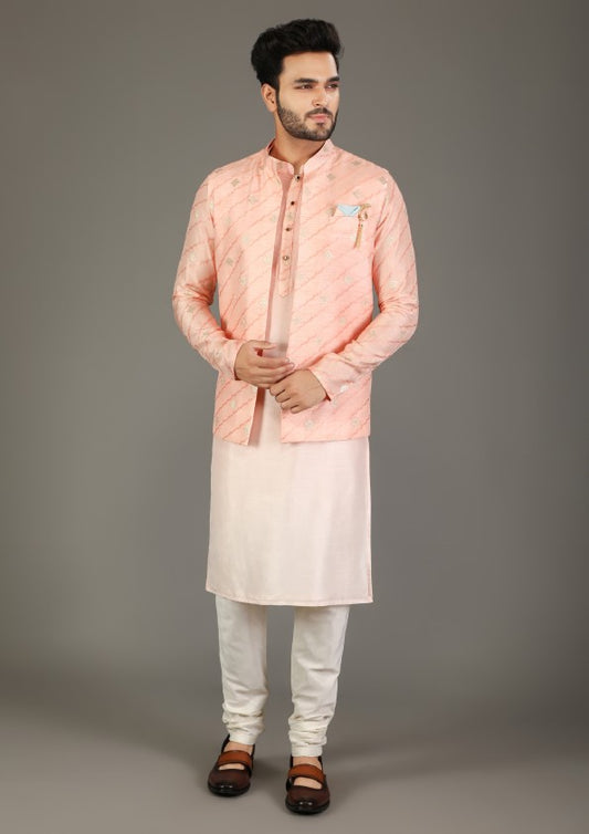 Wedding Wear Koti - Kurta Set