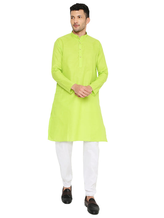 Parrot Plain Kurta Set (1148)