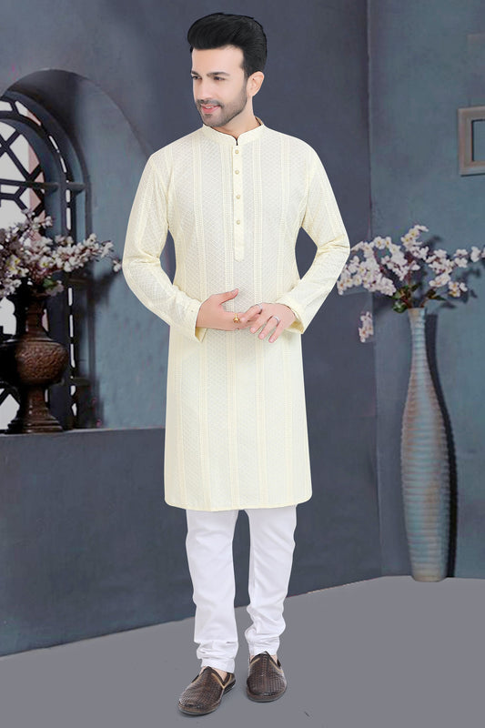 Premium Chikankari Festive Wear Kurta